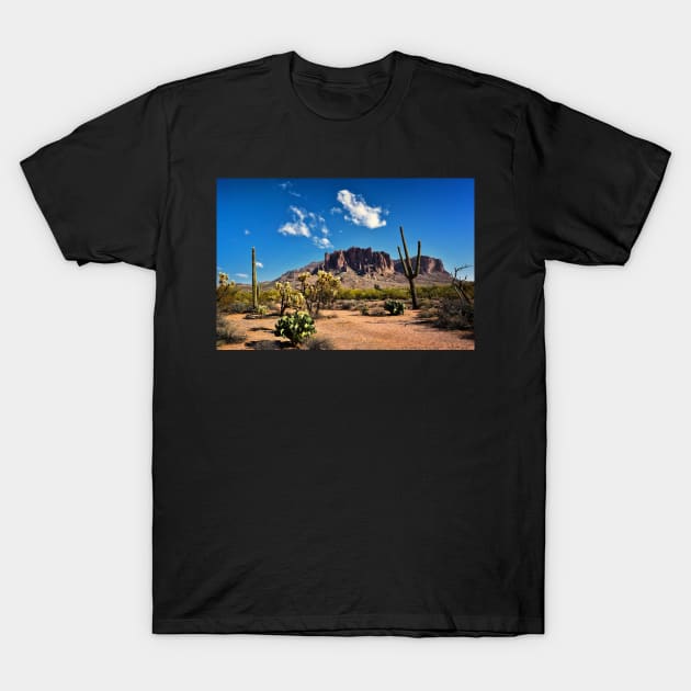 Superstition Mountain T-Shirt by JimDeFazioPhotography